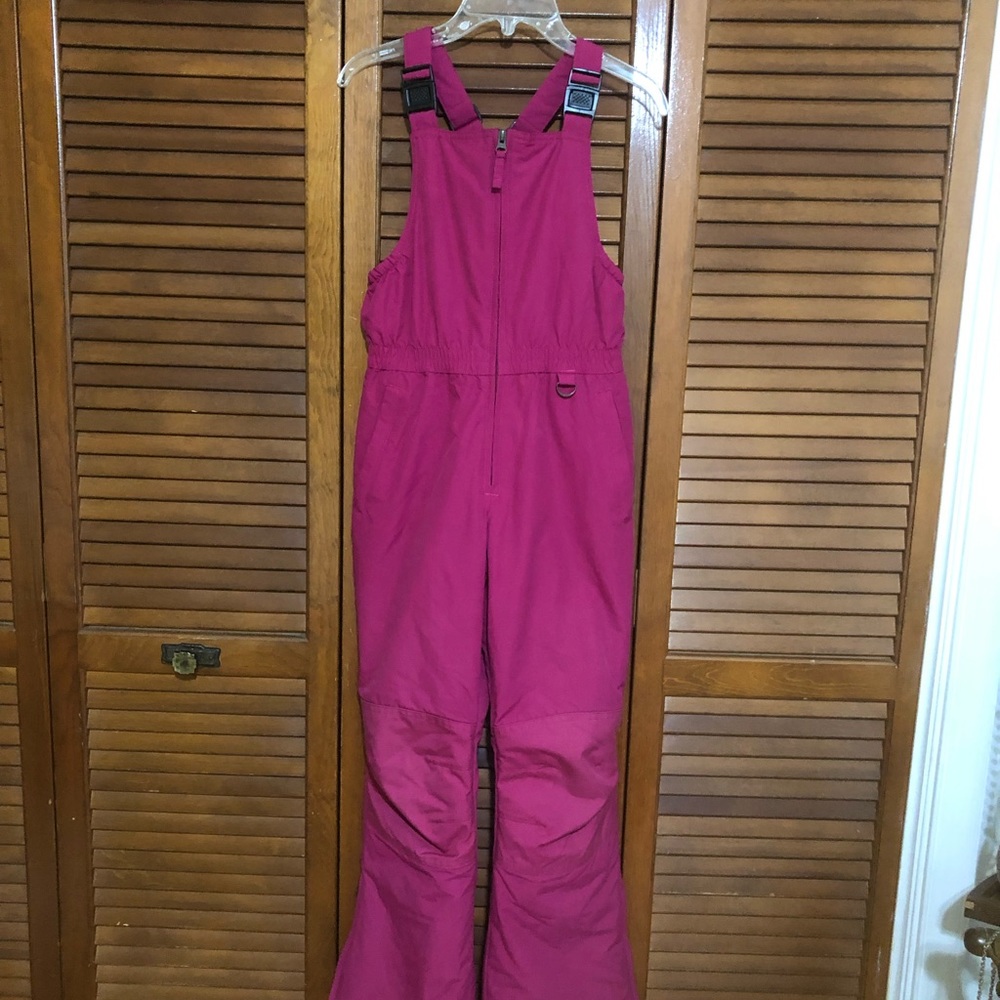 Pink Winter Overalls